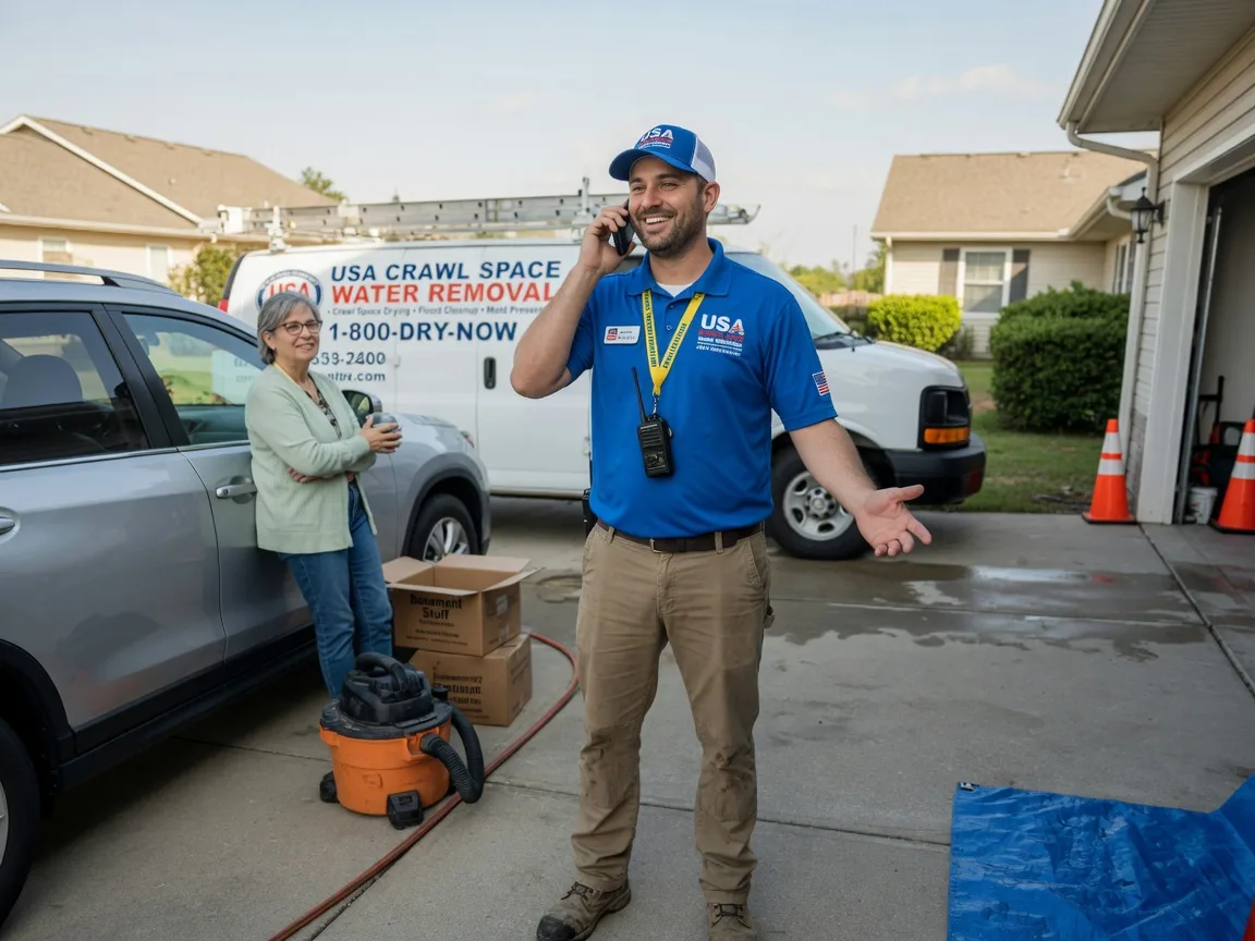 Crawl Space Water Removal Stedman, NC FAQs